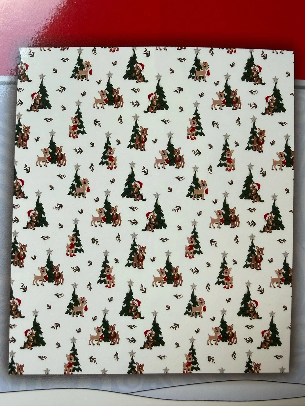 Rudolph the Red-Nosed Reindeer Christmas throw (NWT)